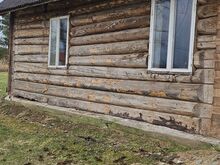 Для перемещения старого бревенчатого дома
