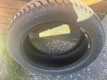 Зимние шины, бывшие в употреблении одну зиму