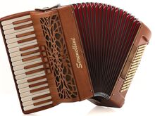 Аккордеоны SERENELLINI из цельного дерева, изготов