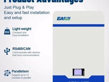 AKUPANK 100-200-300AH 5-15kW LiFePO4 BMS
