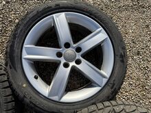 Audi 17 tolli originaal valuveljed naastrehvidega