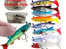 Silikoonist kalapüügi landid 10tk, 8cm, 14g