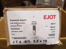 Isepuurivad kruvid 1000tk
