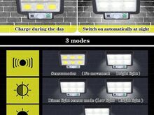 LED PÄIKESEPATAREIGA LAMP/VÄLISVALGUSTI