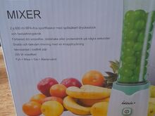 Blender + 2 600ml BPA-vaba spordipudelit