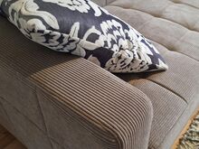Diivanvoodi pesukastiga Cappuchino tooni