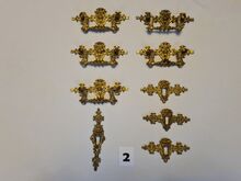 Старинные ручки для комода, старинная фурнитура