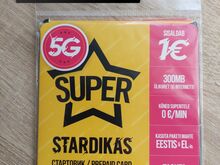 UUS avamata stardipakett (kõnekaart) 53 733 111