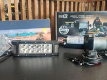 Vints + lisatuli ATV-le 12V 907kg
