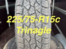 Uued rehvid: 225/75-R15c Triangle