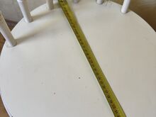 Armas Antiikne täispuidust ümmargune laud + 2 tool