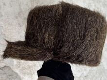Retro meeste nutria-karusnahast müts – uus/karbis