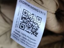 Didriksonsi roheline parka 36
