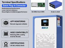 AKUPANK 100-200-300AH 5-15kW LiFePO4 BMS