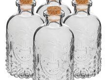 240 ml Klaaspudelite Komplekt Korkidega (4 tk)