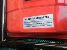 Bensiinigeneraator  2,5 kW
