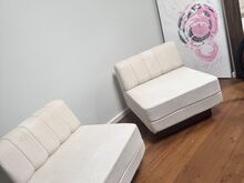 Retro mooduldiivani tugitoolid / lounge-toolid
