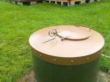 Металлические крышки для колодезных колец