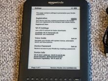 Amazon Kindle Keyboard 3