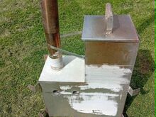 Печь для купели из нержавеющей стали