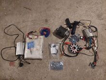 48V 1.3kw elektrimootori komple kardile/projektile