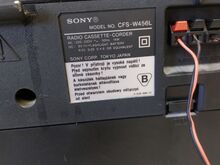 Kassettraadio Sony CFS-W456L