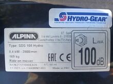 Murutraktor Alpina SDS 108 Hydro