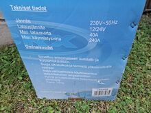 Akulaadija Käivitusabi CRX 12/24V  240 A.