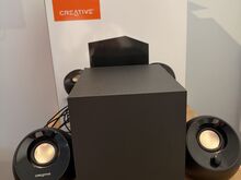 Creative Pebble Plus 2.1 USB kõlarid must