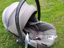 Автолюлька с базой isofix