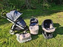 Vankrikomplekt Peg Perego, beež