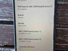 Ulefone Note 16 Pro nutitelefon / mobiiltelefon
