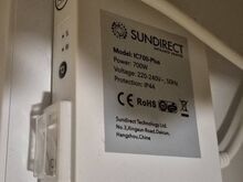2 инфракрасные нагревательные панели IC700-plus, термостат�