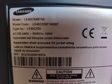 Teler Samsung LE40C530F1W