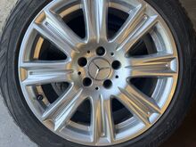 Mercedes originaal tagavara ratas R17