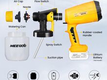 КРАСКОПУЛЬТ 1000 мл для аккумуляторов DeWalt 20 В, НОВЫЙ