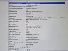 MSI emaplaat + protsessor / Windows 11