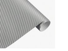 Carbon Fiber Vinyl 3D Carbon 30cmx127cm hõbe