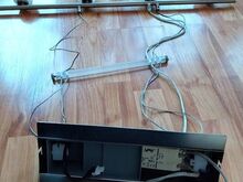 Rippuv laua lamp