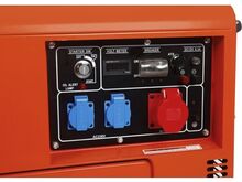 Generaator 230V 400V 7kW 16hj diisel + ATS KD3241