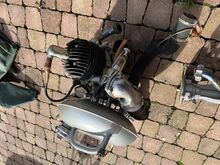 Paadimootor kanuumootor  Zündapp vanaaegne