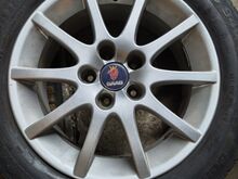 Saab valuveljed 16 tolli