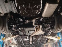 Антикоррозийная обработка днища  автомобиля