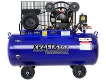 Õlikompressor 100L 2 kolbi 230V KD4054 KASUTATUD!