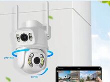 КАМЕРА ВИДЕОНАБЛЮДЕНИЯ 8 Мп 4K PTZ Wi-Fi + карта 64 ГБ