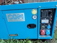 Diiselgeneraator CGM S9000 Dual 400V 7,2kW 230V