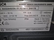 Pesumasin Bosch WAS28492SN/01 8kg 1400p/min