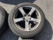 5x120 Bmw 17" valuveljed lamellrehvidega