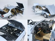 1/18 BMW 730I E32 – 1986 – LIGHT BLUE METALLIC