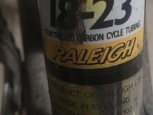 Maanteratas Raleigh 1980ndatest